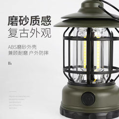 超長續航多功能戶外野營燈(可充電) Ultra-Long-Lasting Multi-Functional Outdoor Camping Light (Rechargeable)