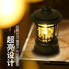 超長續航多功能戶外野營燈(可充電) Ultra-Long-Lasting Multi-Functional Outdoor Camping Light (Rechargeable)
