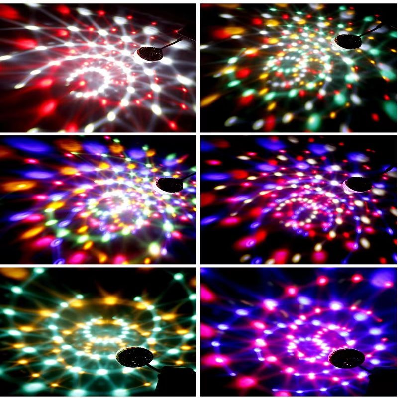 七彩旋轉mini魔球氛圍燈（USB）Rainbow Rotating Mini Magic Ball Atmosphere Light (USB)
